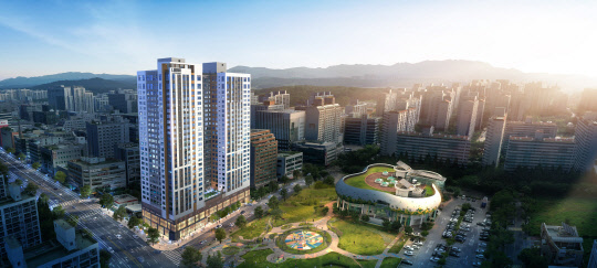 '고양 화정 루미니' 조감도. <롯데건설 제공>